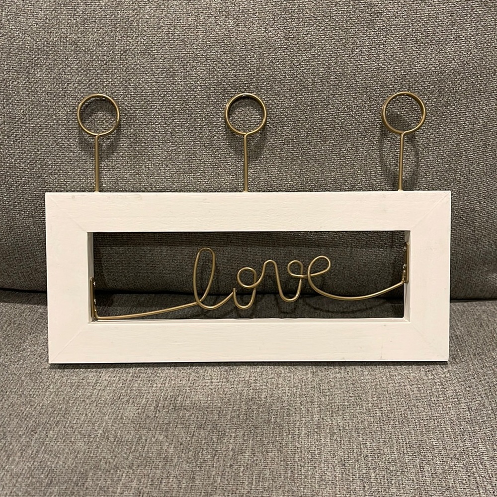 Love Picture or Card Holder